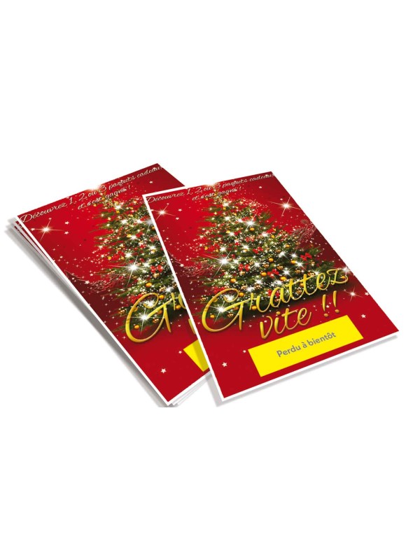 Ticket à gratter Sapin - PERDU