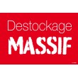 Affiche destockage massif