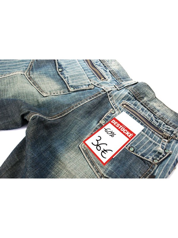 Présentation étiquettes "destocké" style 1