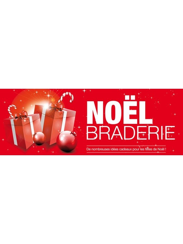 Bandeaux "braderie Noël" style 2
